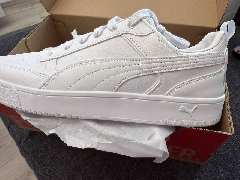 Белые мужские кроссовки Puma US 8,5 размер