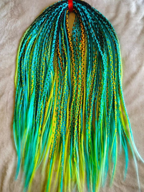 Комплект афрокос из канекалона 60 кос 2