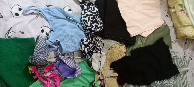 Купальники, шорты, топы, платья женские, размер С-М 3