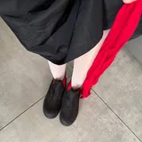 Женские полуботинки из натуральной замши 2