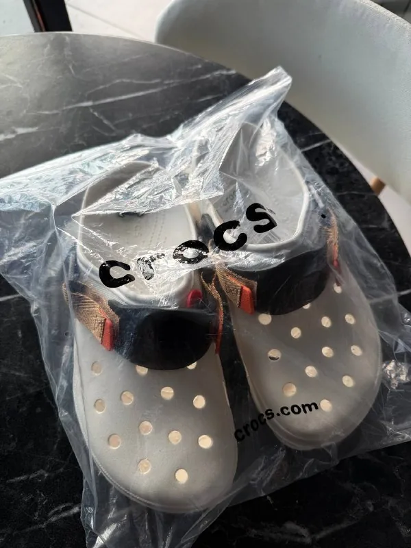 Crocs белые 1