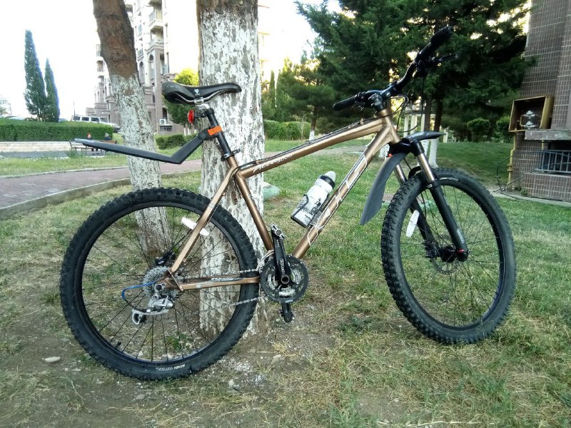 велосипед KHS алюминиевая рама Deore XT
