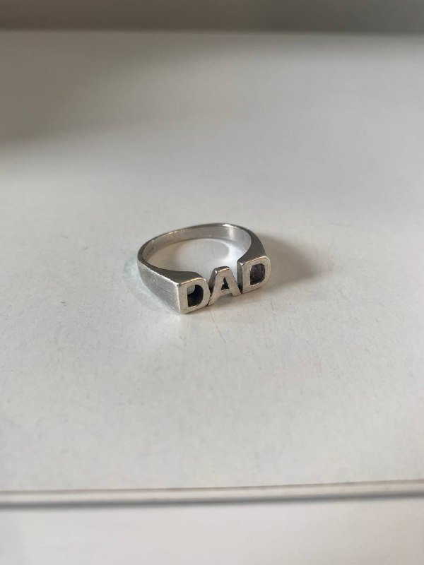 Кольцо DAD серебро 925