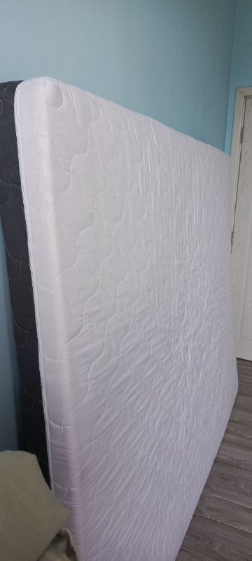 Поролоновый матрас с пружинами 160х200х12 см