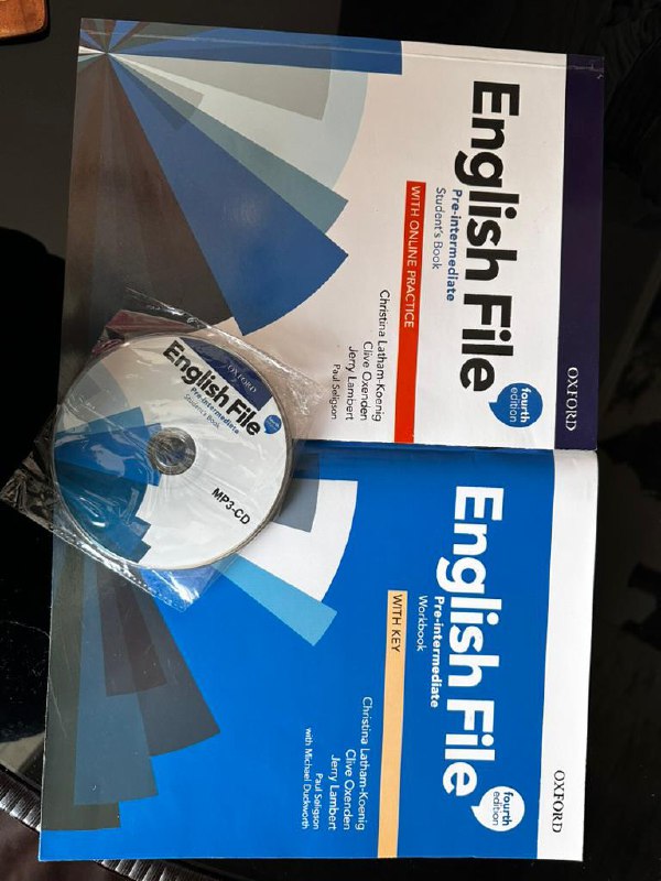 Учебники English File Pre-intermediate, Intermediate 2