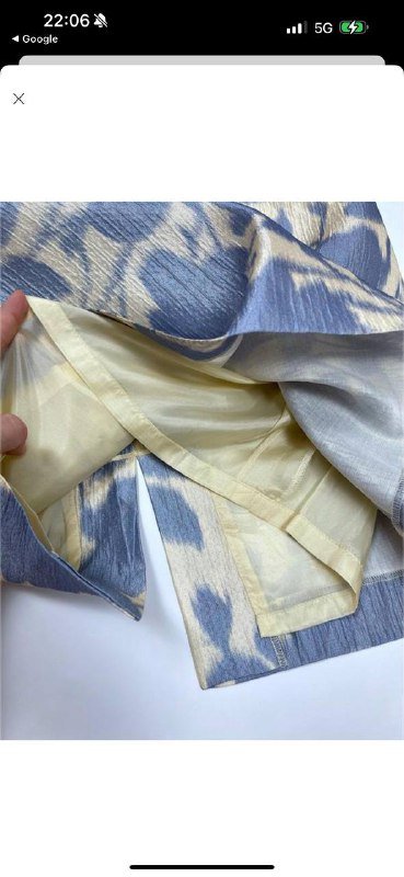 Шелковая юбка карандаш с цветочным принтом 6