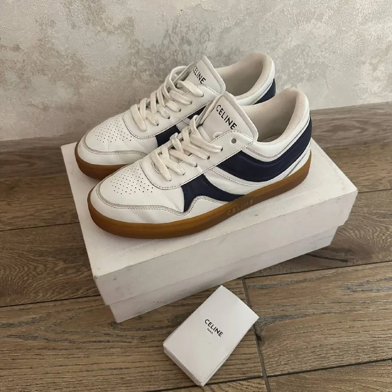 Кроссовки Celine trainer, лоферы Loro Piano 1