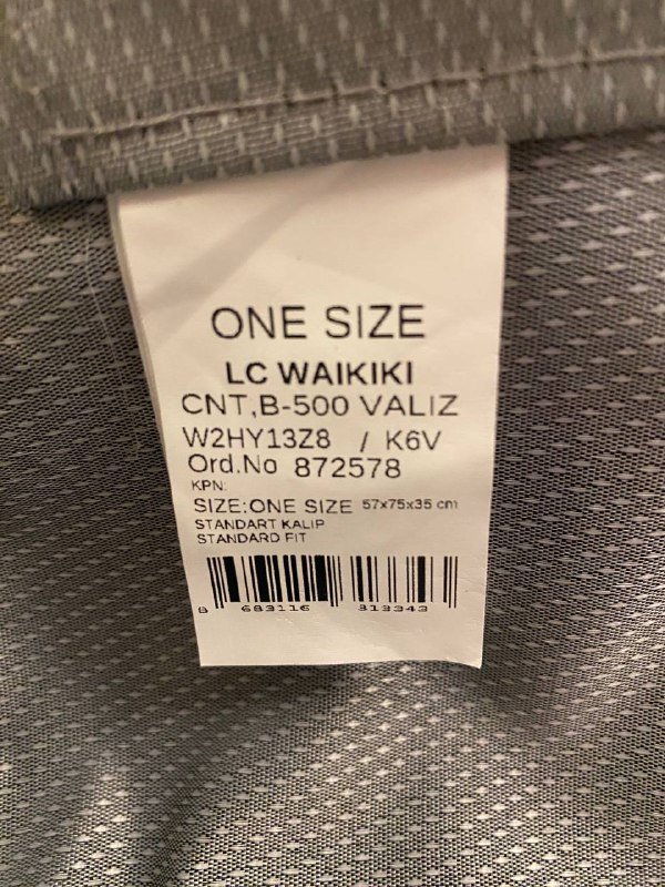 чемодан размер L 5