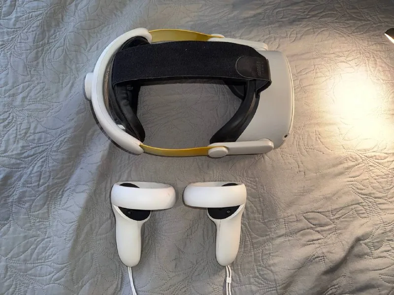 Oculus Quest 2 128 ГБ с кастомным креплением 1