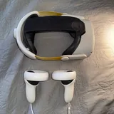 Oculus Quest 2 128 ГБ с кастомным креплением 1