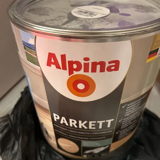 Лак акриловый для паркета Alpina Aqua 5 л