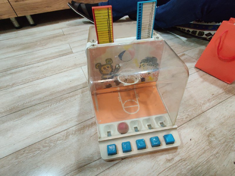 Советская настольная игра Баскетбол 3