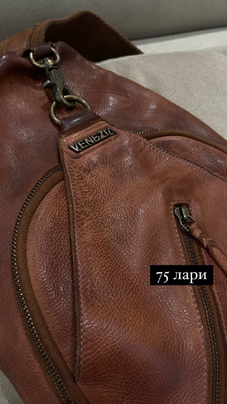 Сумки женские, Кожаный рюкзак унисекс 3