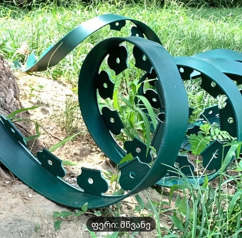 Пластиковый разделительный бордюр для сада бесплатно