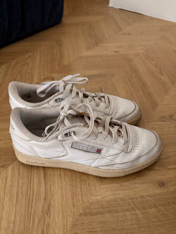 Белые кроссовки Reebok Classic Club C 85, размер 42 EU / 9 US