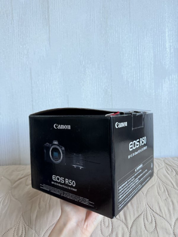 Canon EOS R50, объектив 18-45mm, карта памяти 7