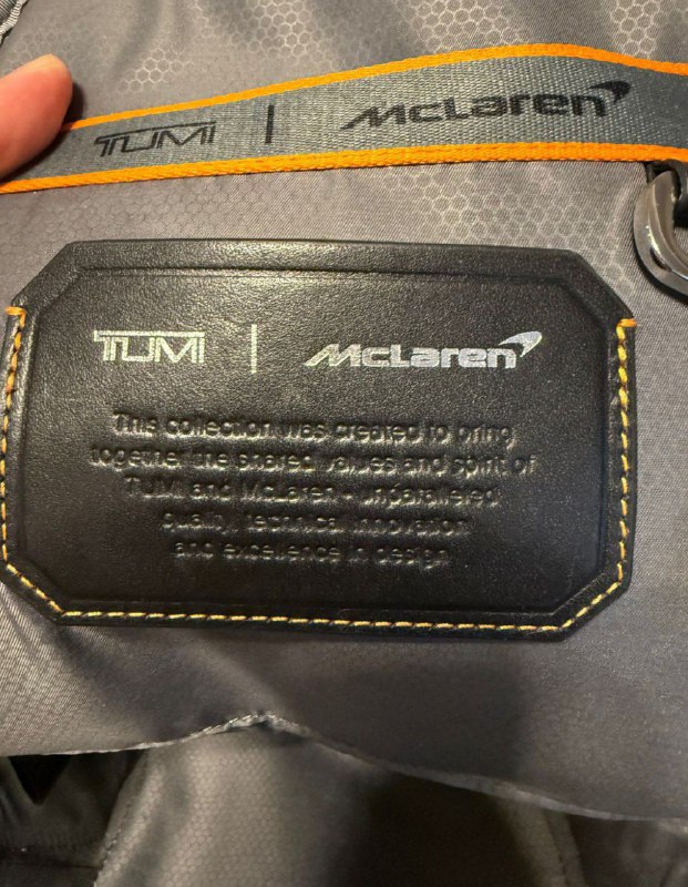 Сумка TUMI коллаборация с McLaren 4