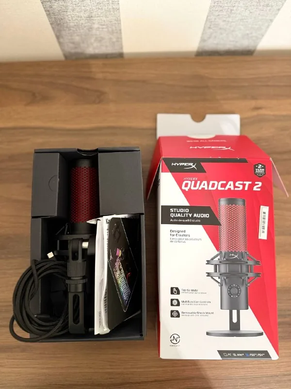 Микрофон HyperX QuadCast 2 1