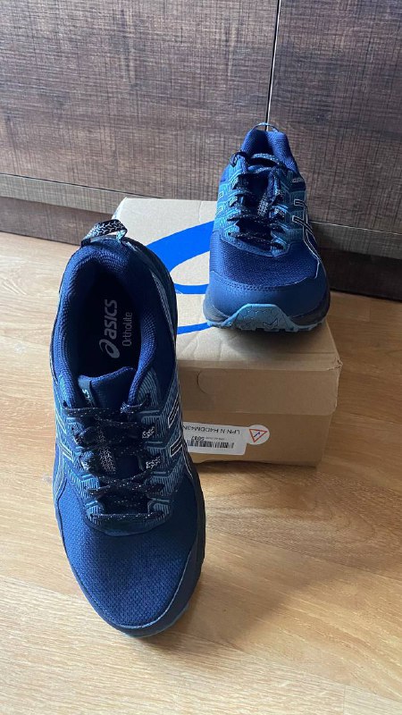 Новые кроссовки ASICS GEL-SONOMA 7 синего цвета