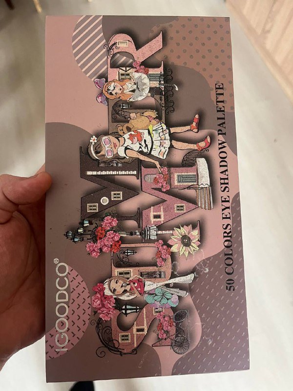 Палетка теней для век