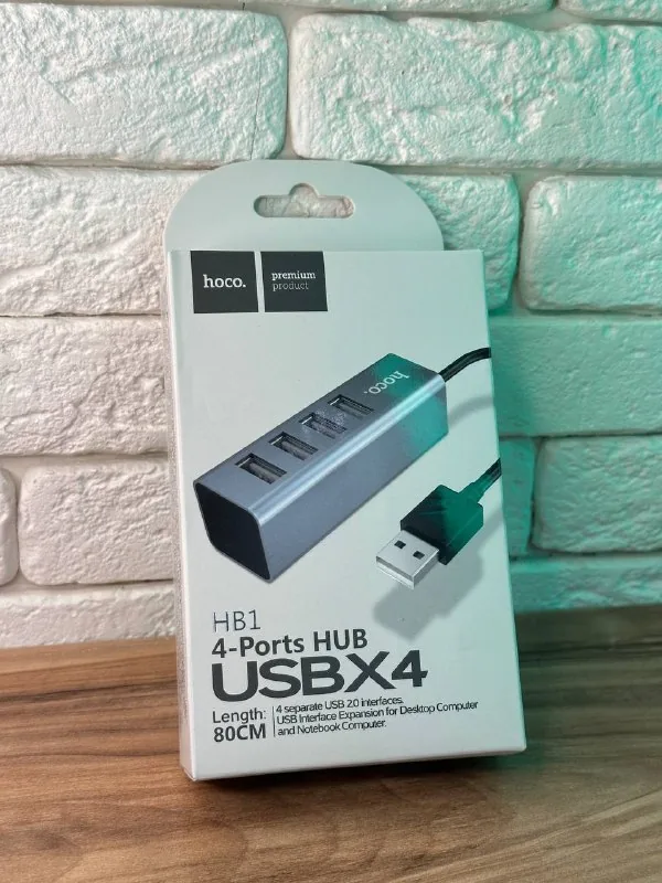 USB-хаб Hoco на 4 порта