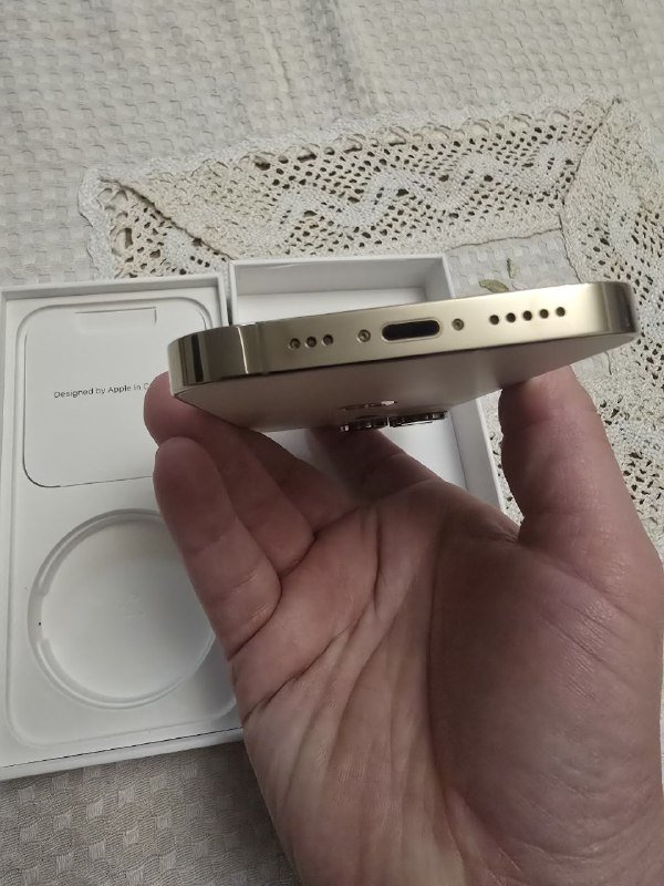 iPhone 14 pro gold 128 Gb 5