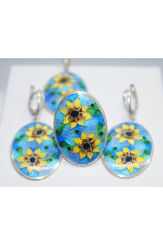 Серебряные украшения Минанкари ручной работы