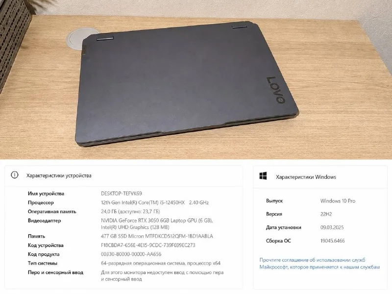Lenovo LOQ 15IRX9