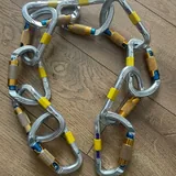 Helmet, ascenders, harness, Petzl ascender, chest ascender, GriGri, carabiners, rappel rack 7