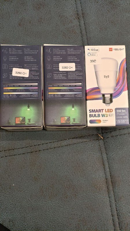 Смарт лампы подсветка три штуки