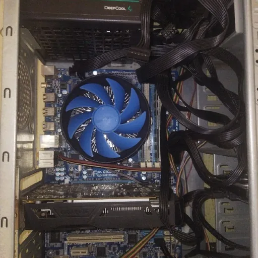 ПК, RX 6500XT, блок питания, кулер