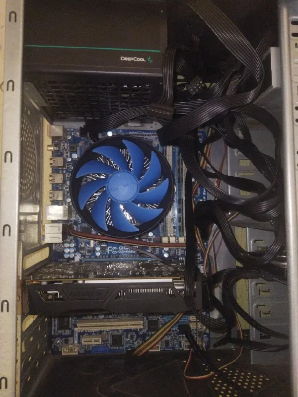 ПК, RX 6500XT, блок питания, кулер 1