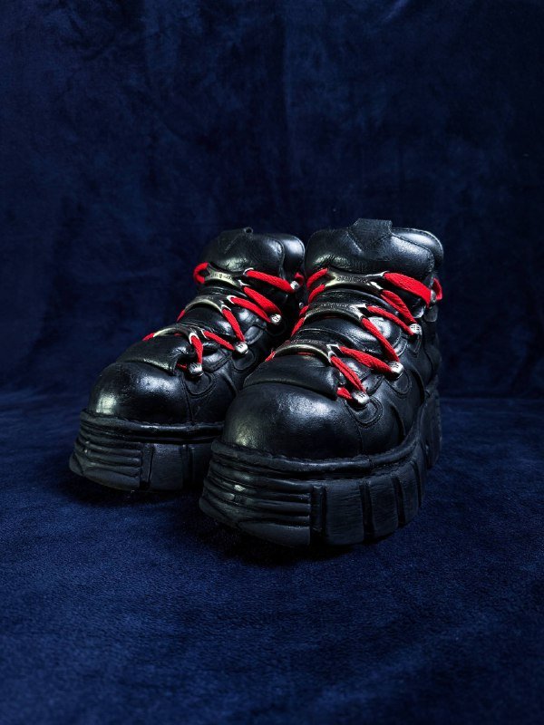 Archive New Rock Metallic Platform Boots 8