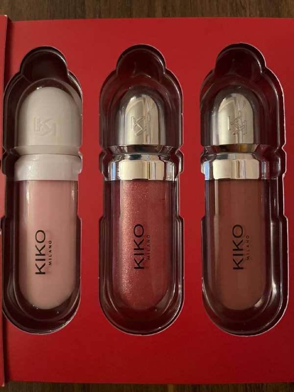 Набор помад KIKO Milano Glossy Lip Set 03 2