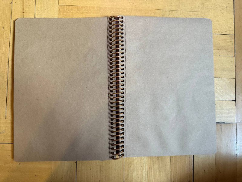 крафтовый скетчбук