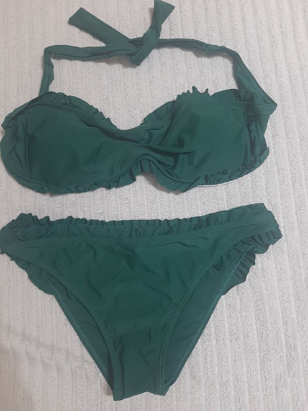 Купальники XL зеленый и синий