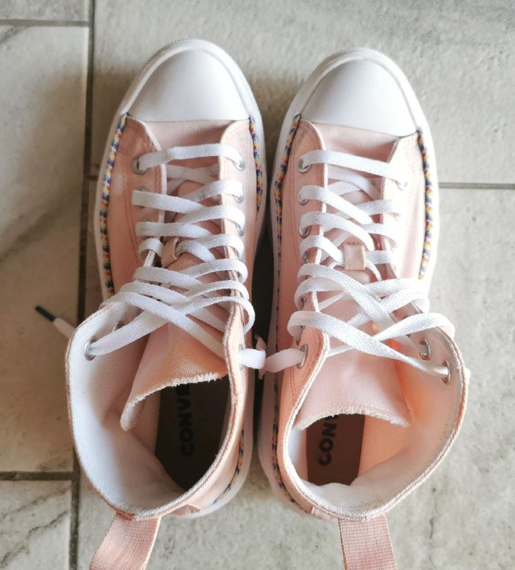 Кеды Converse персикового цвета, размер 39