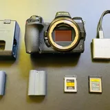 Nikon Z6 камера, батареи, карты памяти, кардридер 5