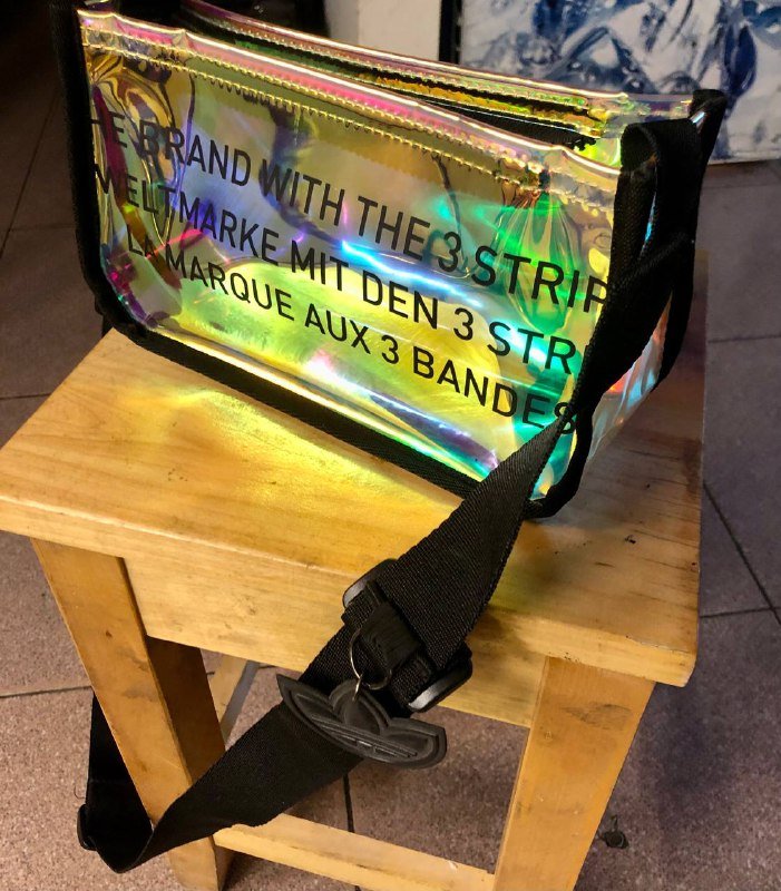 Оригинальная сумка adidas полупрозрачная 2