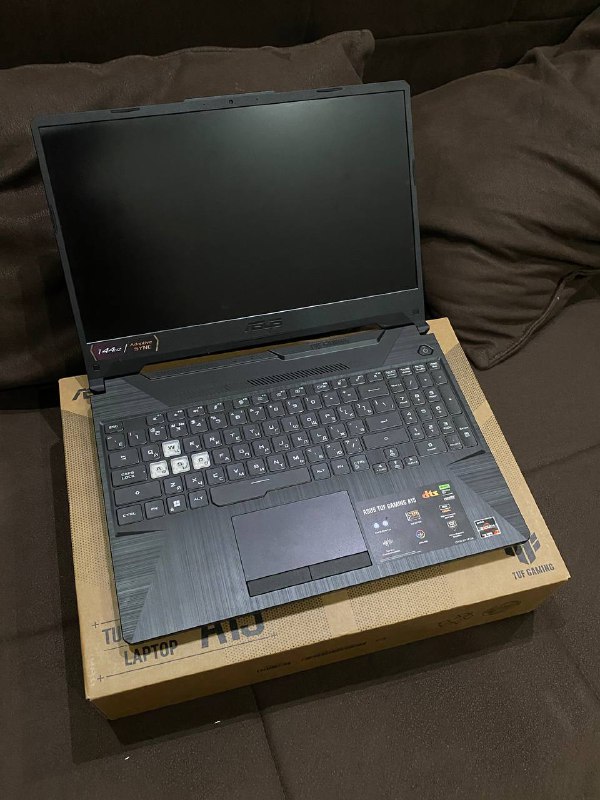 Игровой ноутбук Asus tuf a15 Graphite black 2