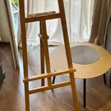 Мольберт, холст, краски 1