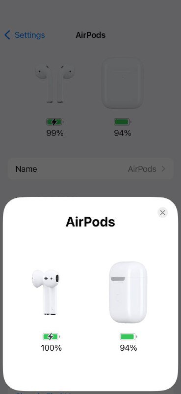 Airpods 2 (A2031) наушники, зарядный кейс 2