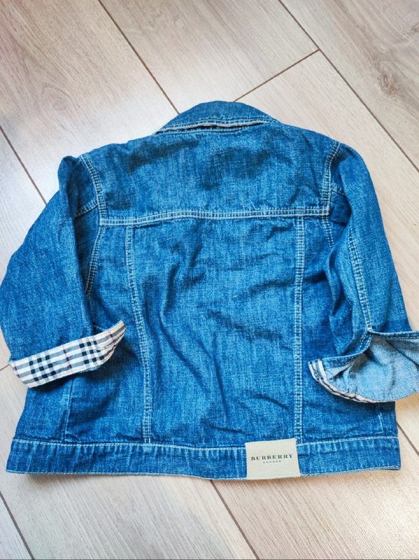 Джинсовка Burberry детская хлопковая 3