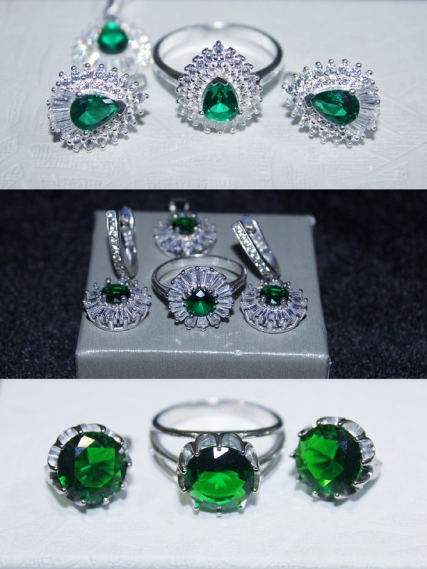 Серебряные украшения для девушек и мужчин 7