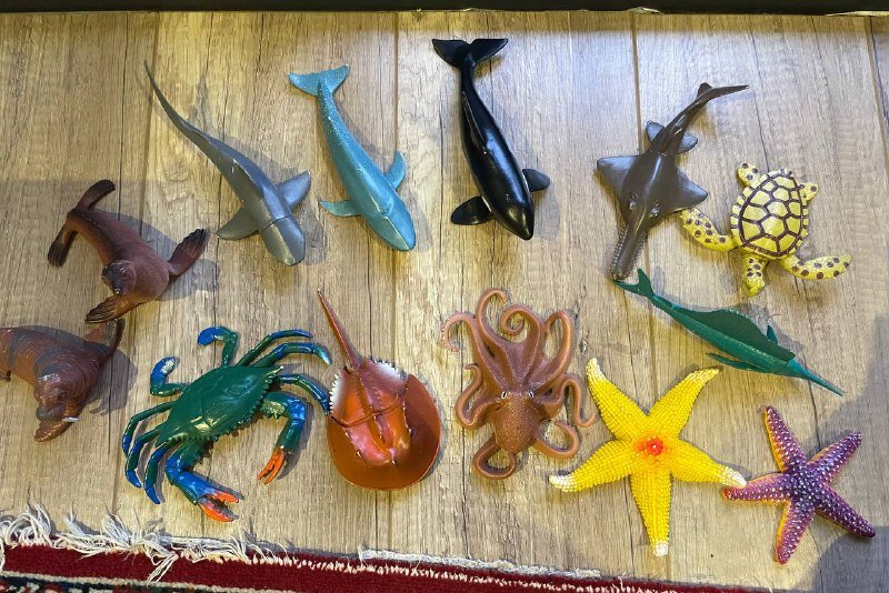 Морские животные игрушки набор
