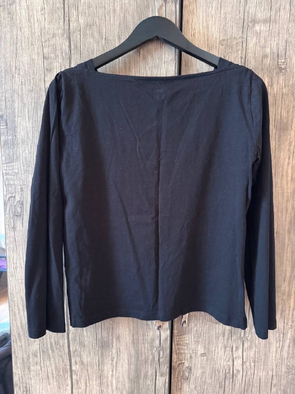 лонгслив mango, базовый лонгслив uniqlo, вязанный топ mango, базовый топ в рубчик 2