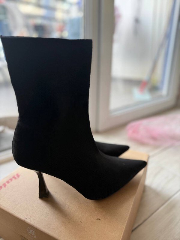 Женские полуботинки черные размер 40 2