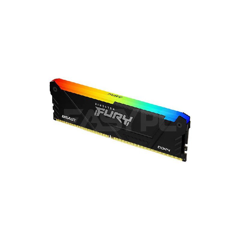 Kingston Fury Beast 16gb DDR4 Memory RGB Black