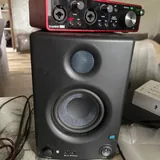 Мониторы, звуковая карта Focusrite 1