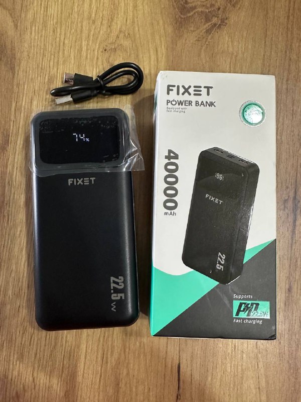 Powerbank FIXET 40000 mAh 22.5W